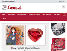 Tablet Screenshot of gemcal.com